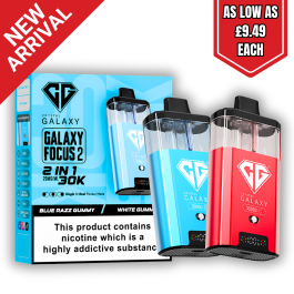 Crystal Galaxy Focus 2 30k Pod Kit - &pound;10.99 Only | 2 for &pound;21