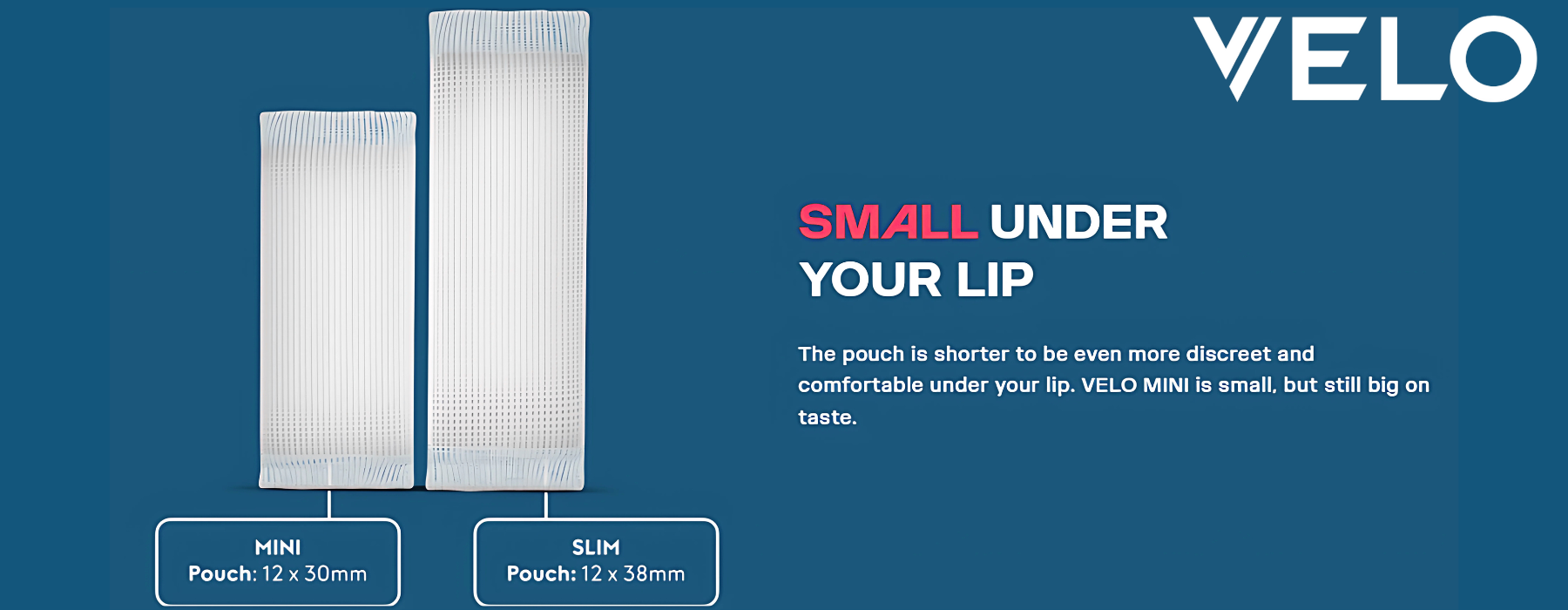 VELO Nicotine Pouches – Key Specifications and Features